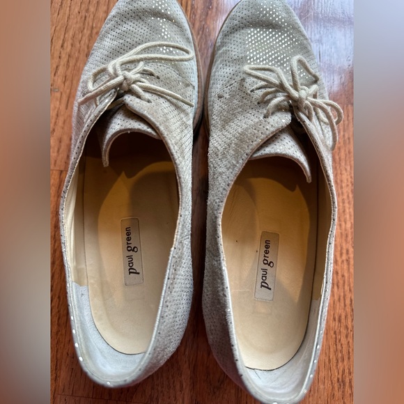 Paul Green Finley Sand Gold Dots loafers - Picture 4 of 8